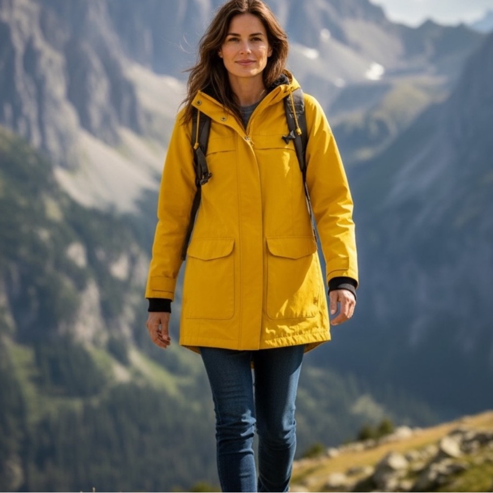 Pendleton Plaid Lined Raincoat - image 1